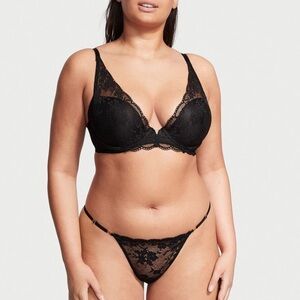 NEW! Victoria’s Secret love cloud adjustable string thong panty